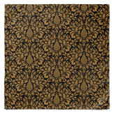 THE GOLD VINTAGE SILK POCKET SQUARE